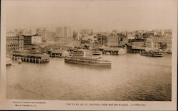 Circular Quay, Sydney, New South Wales Postcard