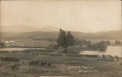 General Review at Lakeside Postcard