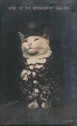 One of the Broadway Squad Postcard
