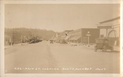 Main Street Looking South Postcard