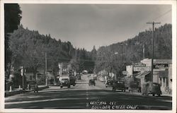 Central Avenue Boulder Creek, CA Postcard Postcard Postcard