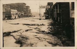 Walla Walla, WA 1931 Flood Washington Postcard Postcard Postcard