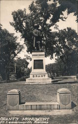 Grant's Monument Fort Leavenworth, KS Postcard Postcard Postcard