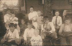 Davis Family, 4th of July 1914 Postcard