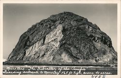 Morro Rock, the Gibraltar of the Pacific Postcard