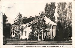 The Chapel at Geneva Point Camp Postcard