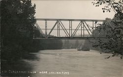 Clackamas River Near Oregon City Postcard