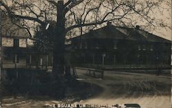 The Square Union Deposit, PA Postcard Postcard Postcard