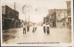 Flood 1908 Topeka, KS Postcard Postcard Postcard