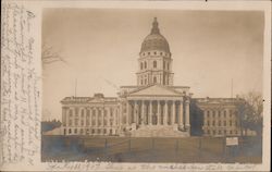 Kansas State Capitol Topeka, KS Postcard Postcard Postcard