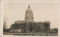 State Capitol Building Topeka, KS Postcard Postcard Postcard