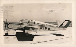 WIBW Flying Rooster Topeka, KS Aircraft Postcard Postcard Postcard