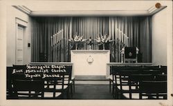 Aldersgate Chapel, First Methodist Church Topeka, KS Postcard Postcard Postcard