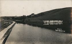 View of Erie Canal Postcard