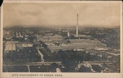 Kite Photograph of Kodak Park Rochester Industrial Exposition 1910 Postcard