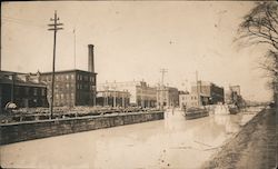 Erie Canal Scene Postcard