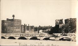 City Scene Erie Canal Aquaduct Rochester, NY Postcard Postcard Postcard