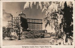 Springtime, Cavalier Hotel Virginia Beach, VA Postcard Postcard Postcard