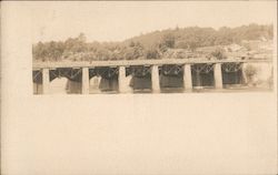 Aquaduct on Mohawk River, Four Miles Below Schenectady New York Postcard Postcard Postcard