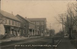 East Main St. Pennsburg, PA Pennsylvania Postcard Postcard Postcard