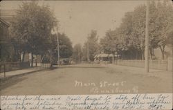 Main Street Pennsburg, PA Postcard Postcard Postcard