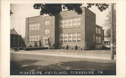 Pennsburg High School Pennsylvania Postcard Postcard Postcard