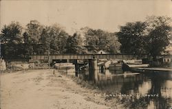 Canal Scene Postcard