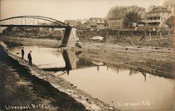 Liverpool Bridge New York H.A. Myer & Co. Commercial Photographers Postcard Postcard Postcard