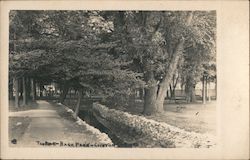 The Brook - Back Park Clifton Springs, NY Postcard Postcard Postcard