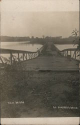 Float Bridge Baldwinsville, NY Postcard Postcard Postcard