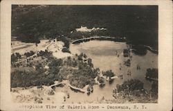 Aeroplane View of Valeria Home Postcard