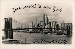 Scenic View New York City Postcard