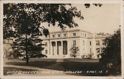 Home Economics Iowa State College Postcard