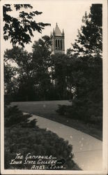 The Campanile - Iowa State College Postcard