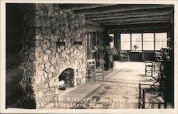 Sunporch Ruttger's Sherwood Forest Lodge Postcard