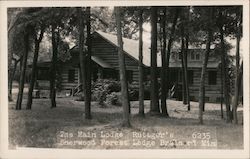 The Main Lodge, Sherwood Forest Lodge Postcard