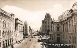 Avenida San Juan de Letran Mexico City, DF Postcard Postcard Postcard