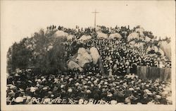 Easter Service on Mt. Rubidoux Riverside, CA Postcard Postcard Postcard