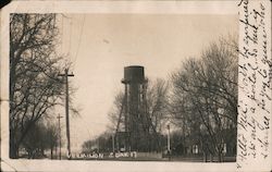 Water Tower Postcard