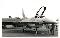 Fighter Jet Flown on U. K. Flt. No. 223 Postcard