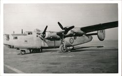 WWII Bomber, Guernsey Aircraft Postcard Postcard Postcard
