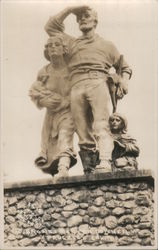 Donner Pioneer Monument Postcard