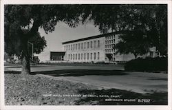 Hunt Hall, University of California Postcard