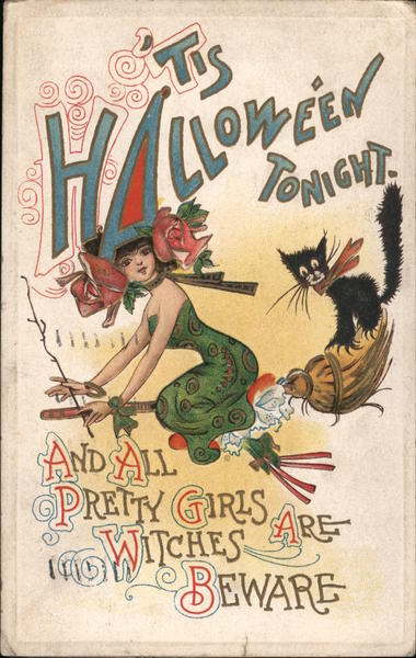 A Witch Is Flying - It's Halloween Tonight