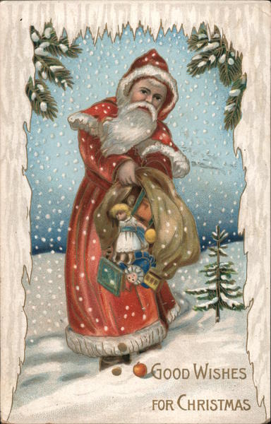 Good Wishes For Christmas Santa Claus