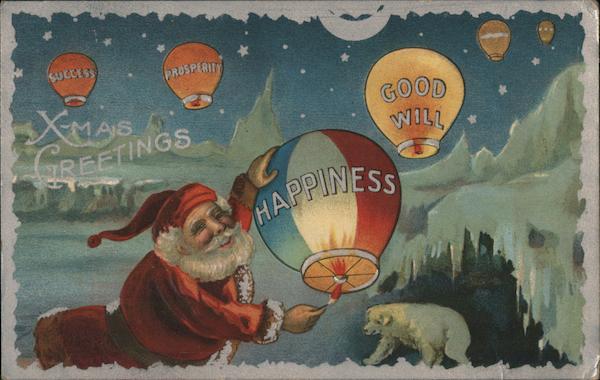 X-Mas Greetings- Happiness- Success- Prosperity- Good Will