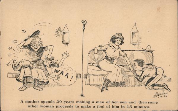 Mom spank boy drawing 