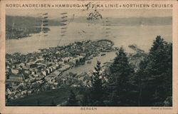 Harmburg - Amerika Linie, Nordlandreisen Northern Cruises Postcard