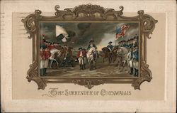 War Painting - The Surrender Of Cornwallis Postcard