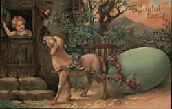 A Joyful Easter Postcard